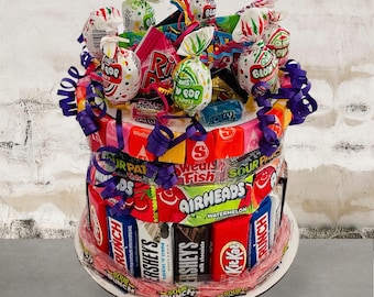 Candy and Chocolate Fun Candy Cake - Small