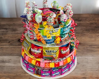 Sugar Burst Candy Cake - Large