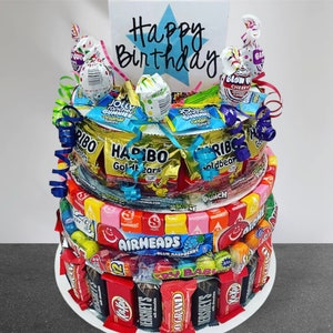 Birthday Treat Candy Cake Large image 1