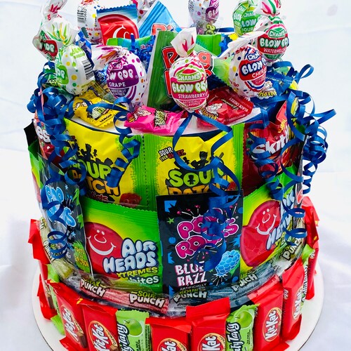 Baseball Candy Kabobs Party Favors Treat Boxes Sweet Sour Etsy