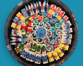 Bandejas de sushi de dulces para fiestas