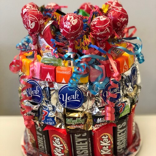 Full of Sugary Fun Candy Cake Etsy Canada
