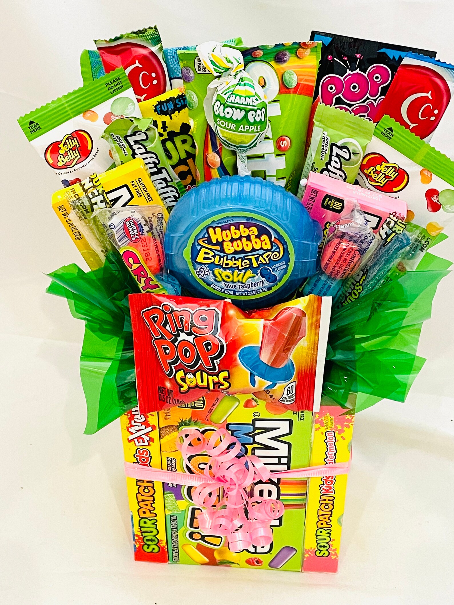 Pucker Up Sour Candy Bouquet Etsy