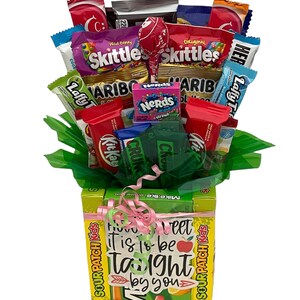 Teacher Appreciation Candy Bouquet | customizable candy | special teacher | candy lover