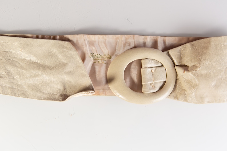 Vintage Waist Belt Small Size Women/'s Thin Leather Dolly Parton Style Belt