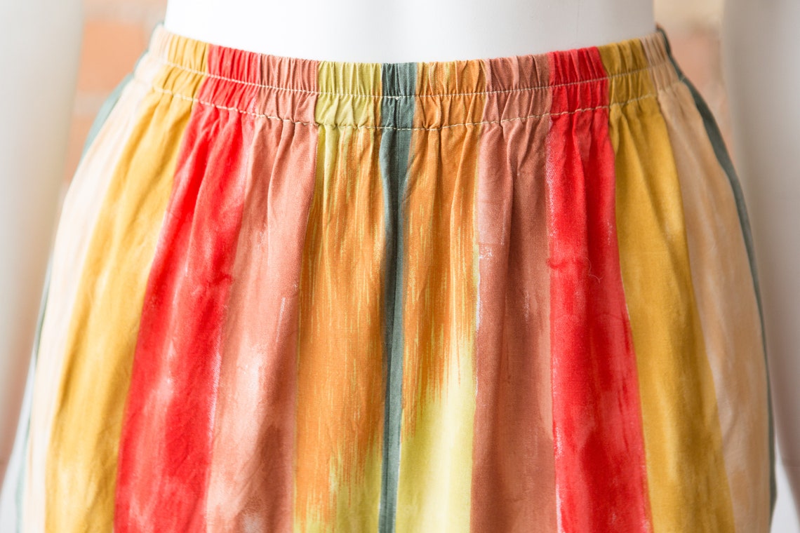 striped beach pants