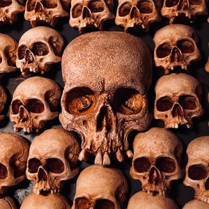 Giant skull magnet, Skull Decor, Unique Halloween Decor, Gothic Skull Decor