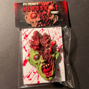 Zombie, Horror Magnet, fridge magnets, Halloween Decor, Gift for her, Gift for him