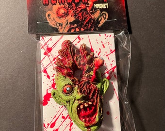 Zombie, Horror Magnet, fridge magnets, Halloween Decor,