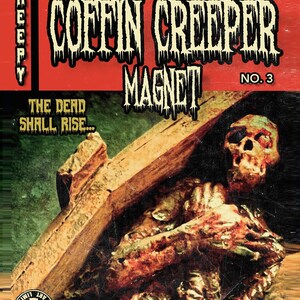 Horror Magnet, Zombie Magnet,