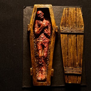 Zombie, Fridge Magnet, Horror Magnet, Spooky Halloween Decor image 7