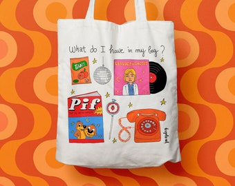 Eighties Tote Bag