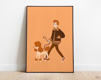 Affiche matchy dog