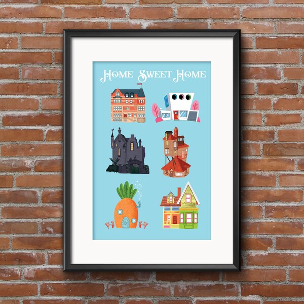Affiche Home sweet Home