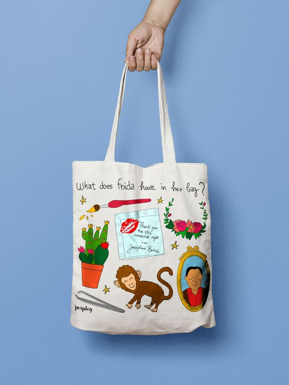 Frida Mexican Market Bag - 2 Bags