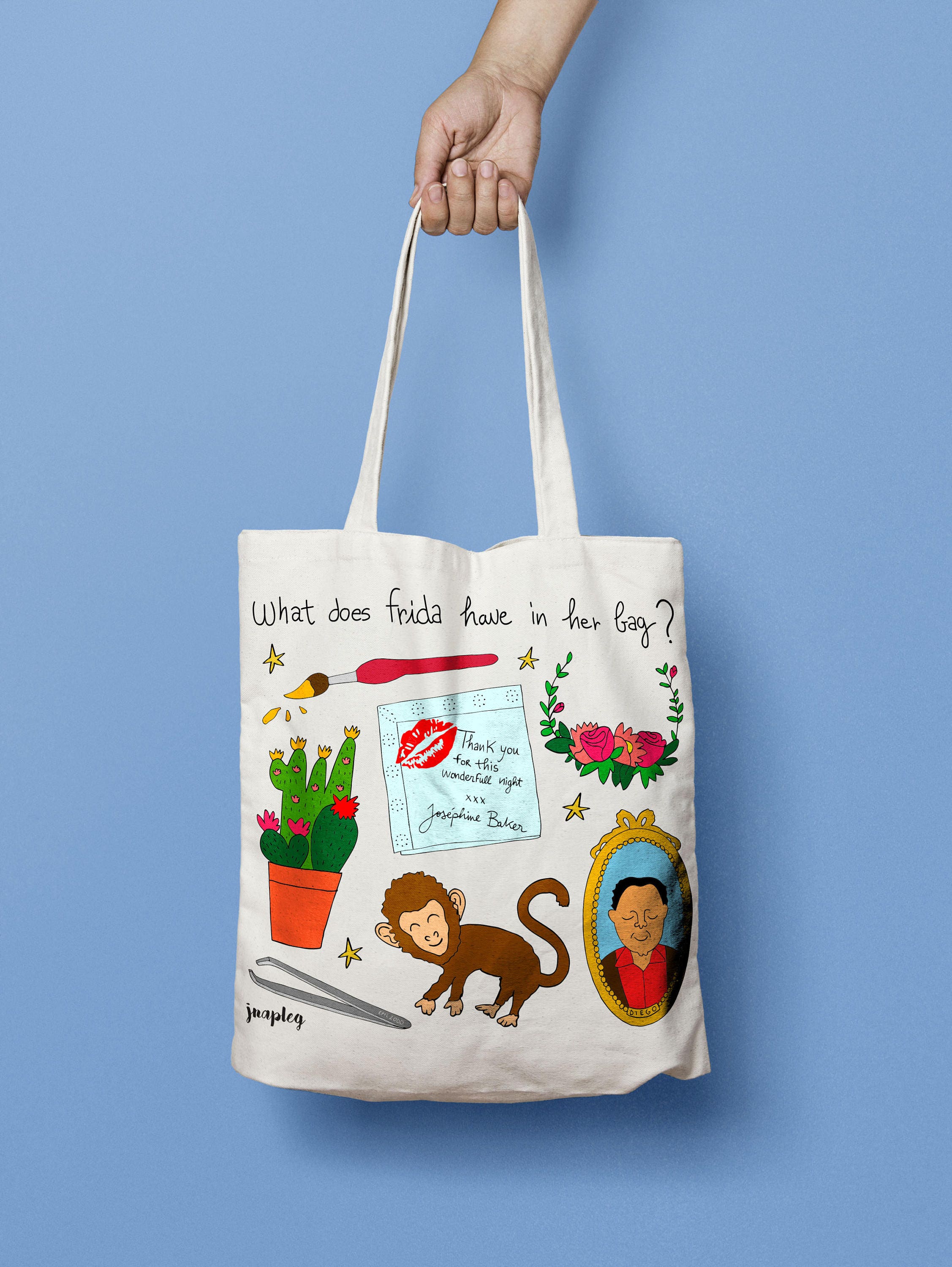 Tote Bag Frida Kahlo Etsy Canada