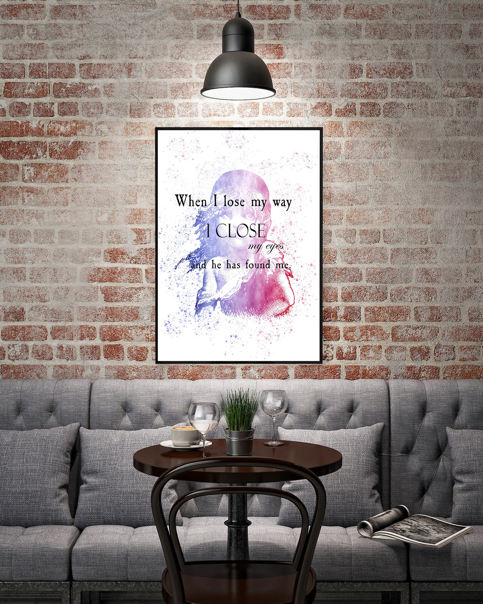Les Miserables Print Musical Print Wall Art Digital Etsy UK
