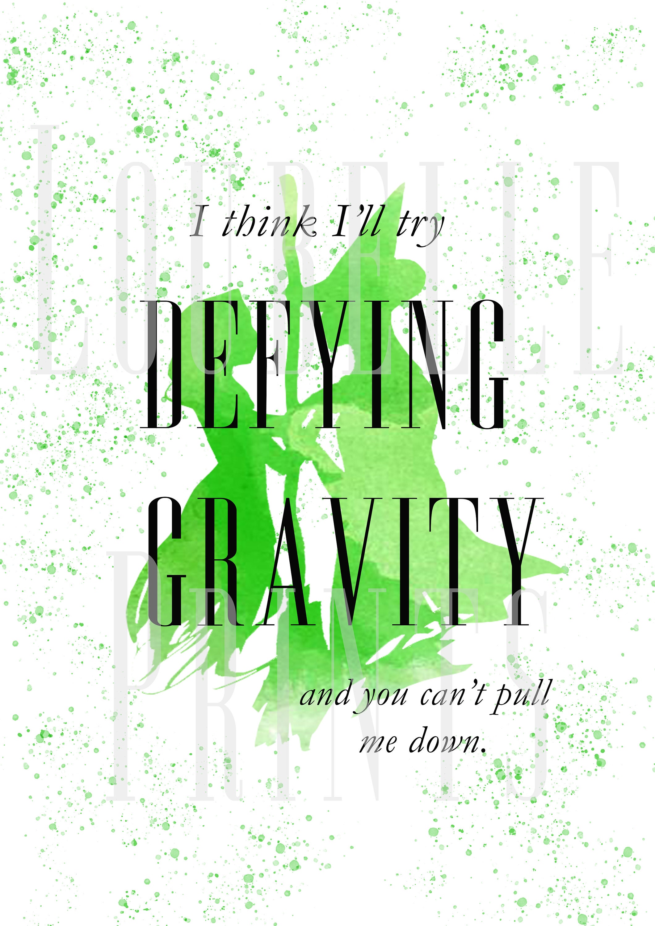 Wicked - Musical Theatre - A4 Print - Digital Download - Wall Art ...
