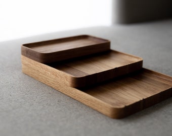 Solid White Oak MØD Desk Tray : Individual / Valet Tray / Jewelry Tray /