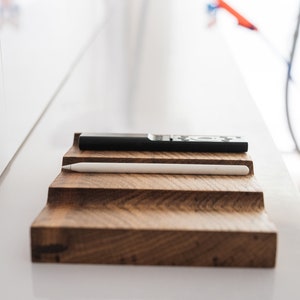 Wav Minimal Desk Organizer / Solid White Oak / Valet Tray / image 3