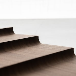 Wav Minimal Valet Tray / Solid Walnut / Desk Organization Tray / image 6