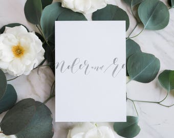 Wedding Invitation Mockup | Styled stock photo Image with blank card & Flowers for Blogs Websites and Instagram