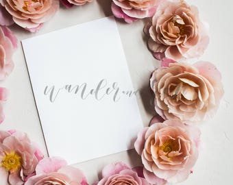 Pink Fall Wedding Invitation Mockup | Styled stock photo Image with blank card & Flowers for Blogs Websites and Instagram