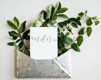 Wedding Invitation Mockup | Styled stock photo Image with blank card & Greenery for Blogs Websites and Instagram