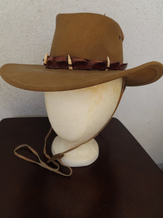 jackaroo leather hat