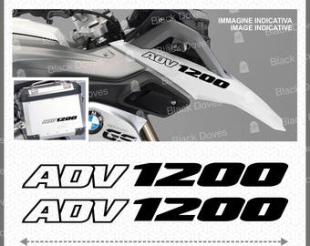 2x adv R1200 Blue BMW Motorrad GS LC adhesives Pegatina Stickers Self-adhesive