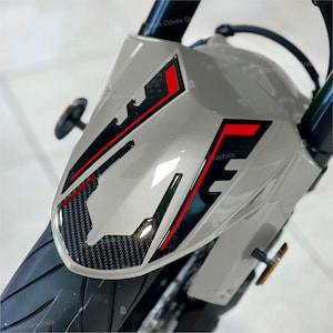 3D Stickers Mudguard Protection Compatible with Kawasaki Versys 650 2022