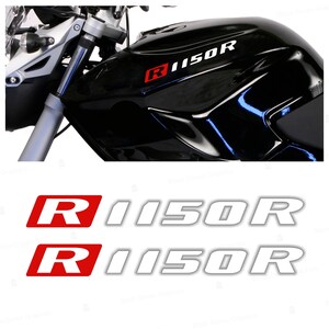 2pcs Two-tone Stickers Compatible with R 1150 R Motorcycle Tank