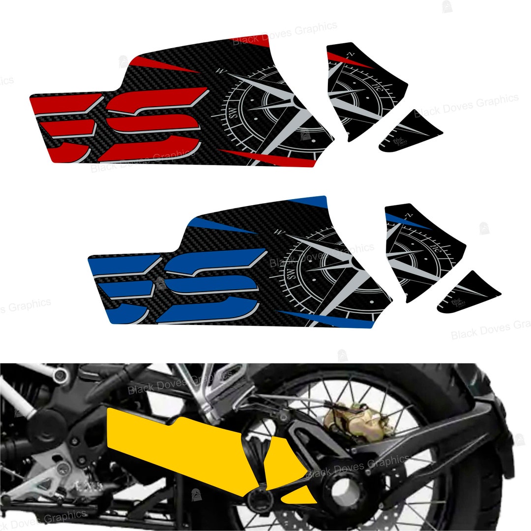 Shaft and Swingarm Protection Stickers Compatible With BMW R 1250 Gs / Gsa  (2019–2023) and R 1200 Gs / GSA LC (2013–2018) | Black Doves - Etsy