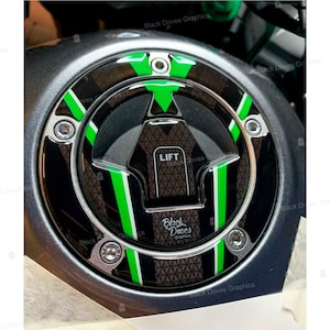 Resin Adhesive Protection Tank Cap Compatible with Kawasaki Versys 650 2017-2020
