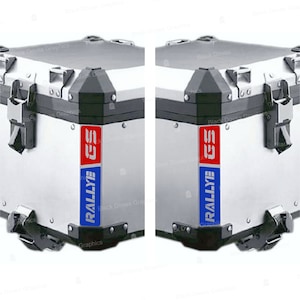 Reflective Strips Compatible with Aluminum Top Case CASE TOURATECH BMW Motorrad R1250GS Rallye