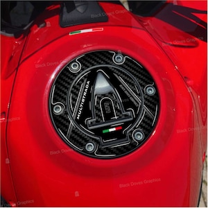 3D Sticker Protection Compatible with Ducati Multistrada 950 1200 1260 S V2 Tank Cap