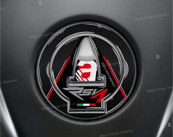 3D Sticker Protection for Tank Cap Compatible with APRILIA RSV4