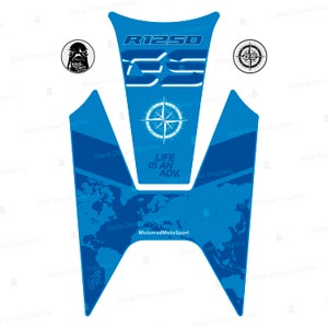 Tank Pad Tank Protection Adhesive Compatible BMW R1250 GS 2018 - 2019 R 1250 05