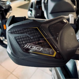 3D Stickers Protection Compatible with / Replacement for Kawasaki Versys 1100 SE 2025 Pearl Robotic White