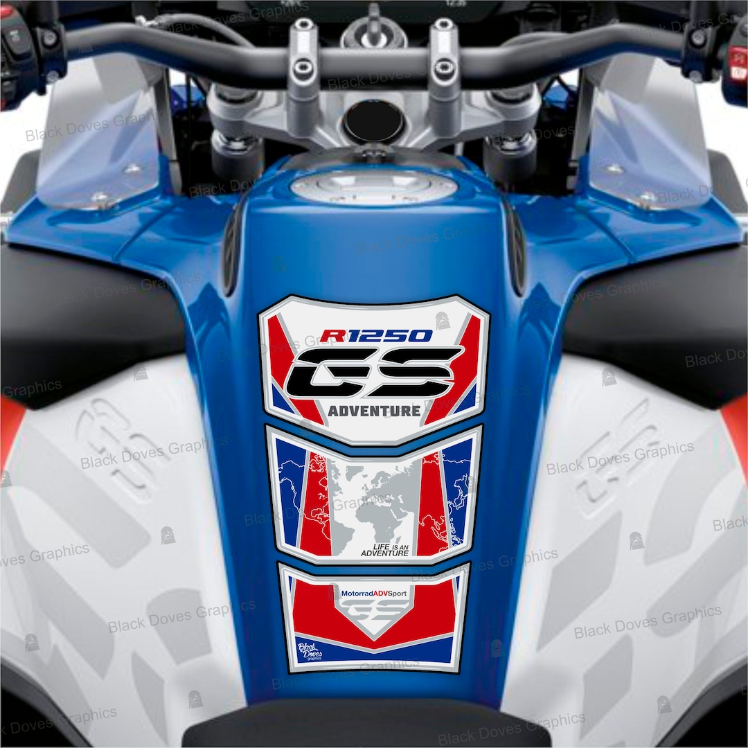 Protection Du Réservoir Adhésif Résine Bleu For G GS 2017-2019