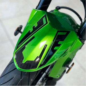 3D Stickers Mudguard Protection Compatible with Kawasaki Versys 650 2022