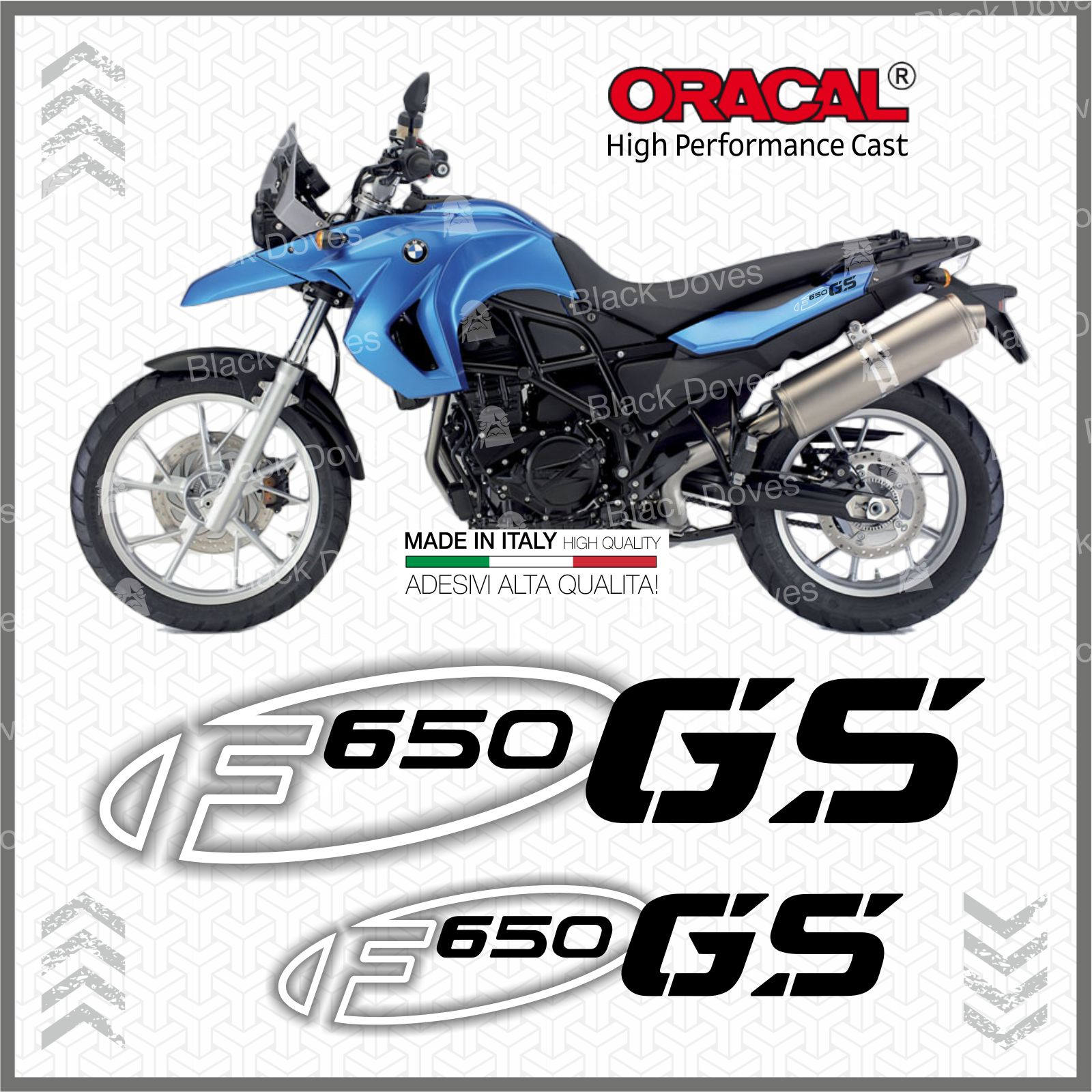 2x F650GS Bicolor BMW Stickers Autocollant AUFKLEBER - Etsy