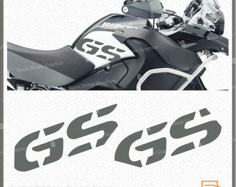 n.2 Stickers compatible with Tank Side BMW R 1200 GS ADVENTURE 2006 - 2013