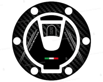 3D Tank Cap Protection Sticker for Ducati Multistrada KEYLESS