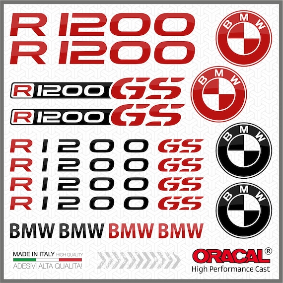 1 Adesivo Stickers BMW GS R 1200 30 Years Anniversary LC 2