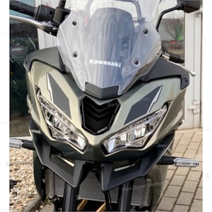 3D Front Protection Sticker Compatible with Kawasaki Versys 650 2022