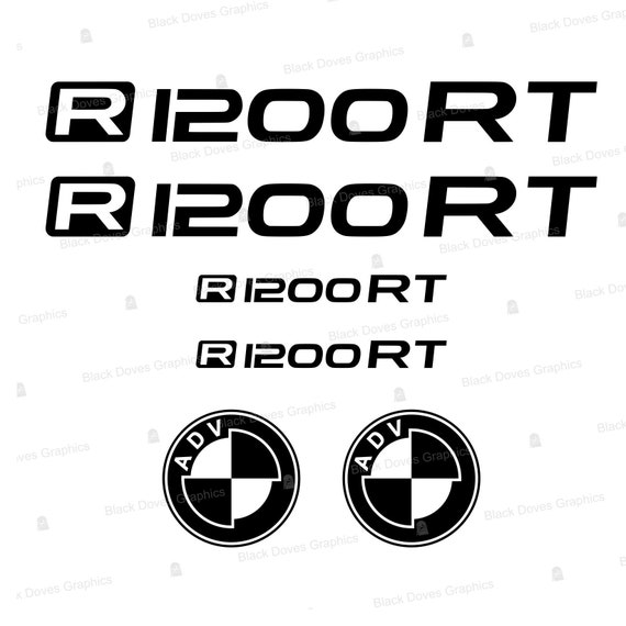 6x Stickers Compatible With R1200RT BMW Motorrad Stickers Pegatina  Autocollant AUFKLEBER -  UK