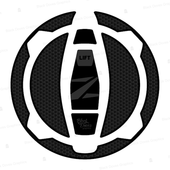 Adesivo Resinato Per Serbatoio Kawasaki - Compatibile Con Z400, Z650, Z900, Ninja 400/650, Versys