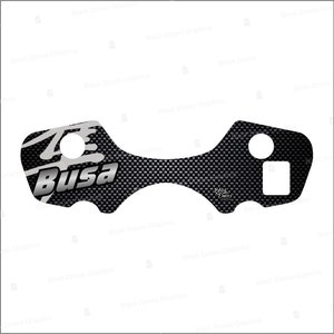 Steering plate protection GEL sticker compatible with SUZUKI Hayabusa 2008 - 2016 GSX 1300 R