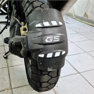 3 Stück reflektierende Aufkleber, kompatibel mit BMW R 1200 1250 GS Adventure, hinterer Kotflügel